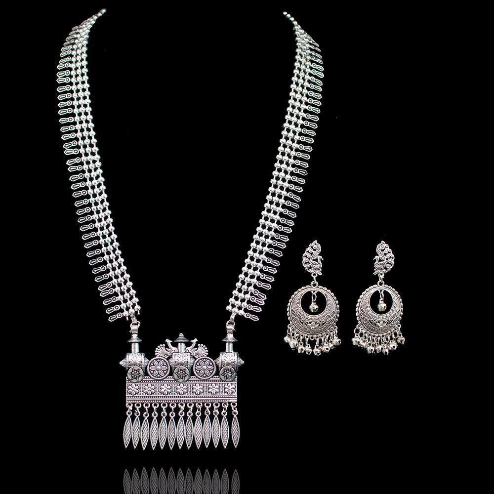 4 in 1 Oxidized Jewelry Combo Set for Women Oxidized Necklace Etsy