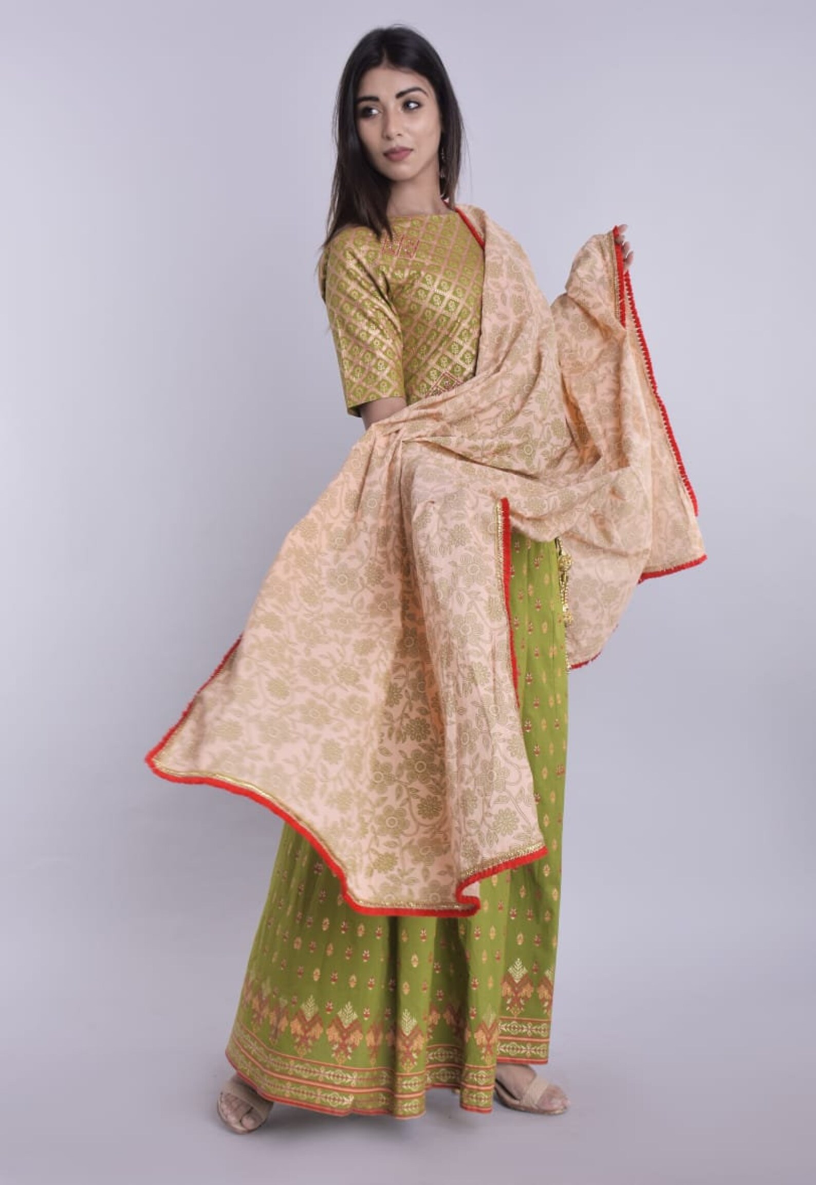 cotton ghagra choli
