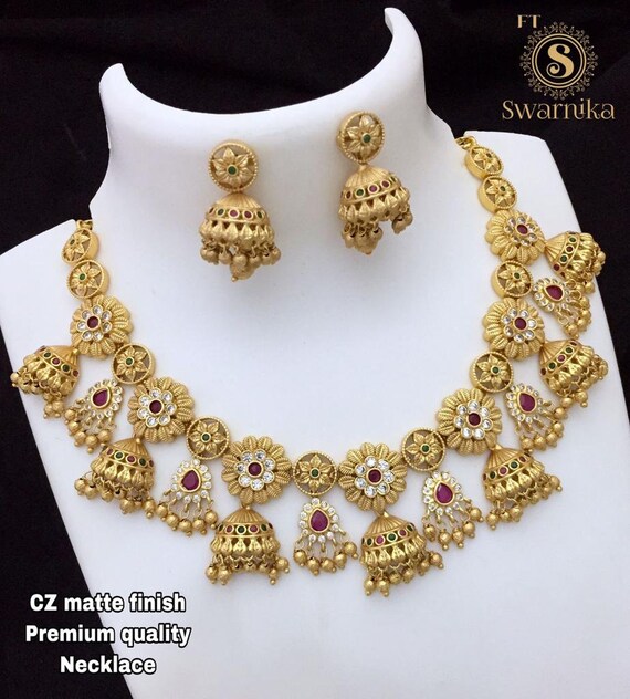 Guttapusalu South Indian Haram Jewelry 