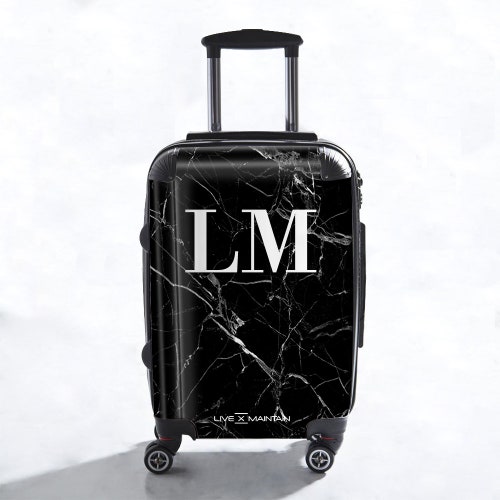 Personalised suitcase marble Clearance
