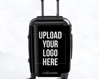 Personnalisez votre valise avec votre logo | Valise cabine | Valise personnalisée | Téléchargez votre photo | Bagages personnalisés | Bagages | Logo personnalisé