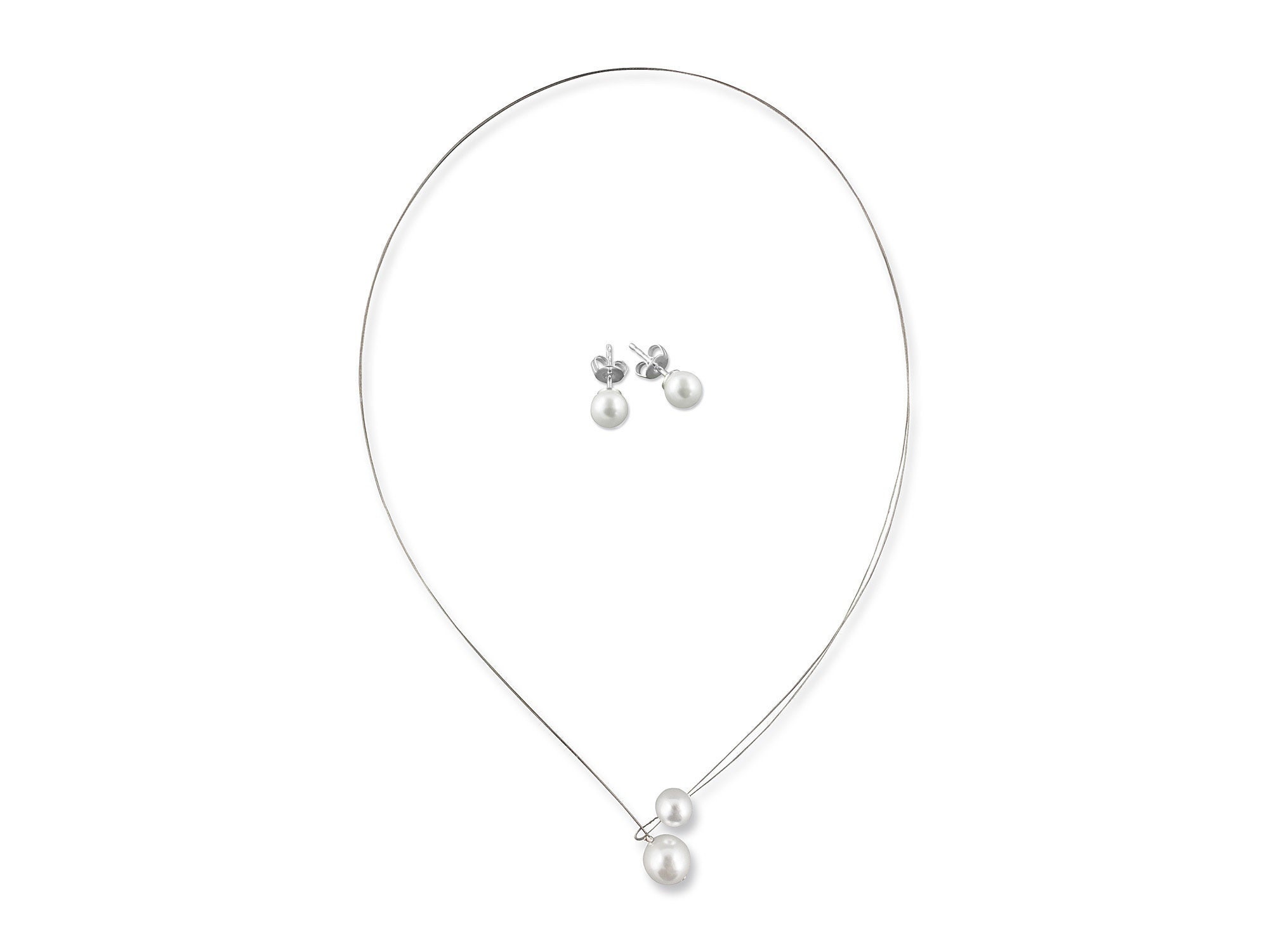 Swarovski gabriella sale pearl set