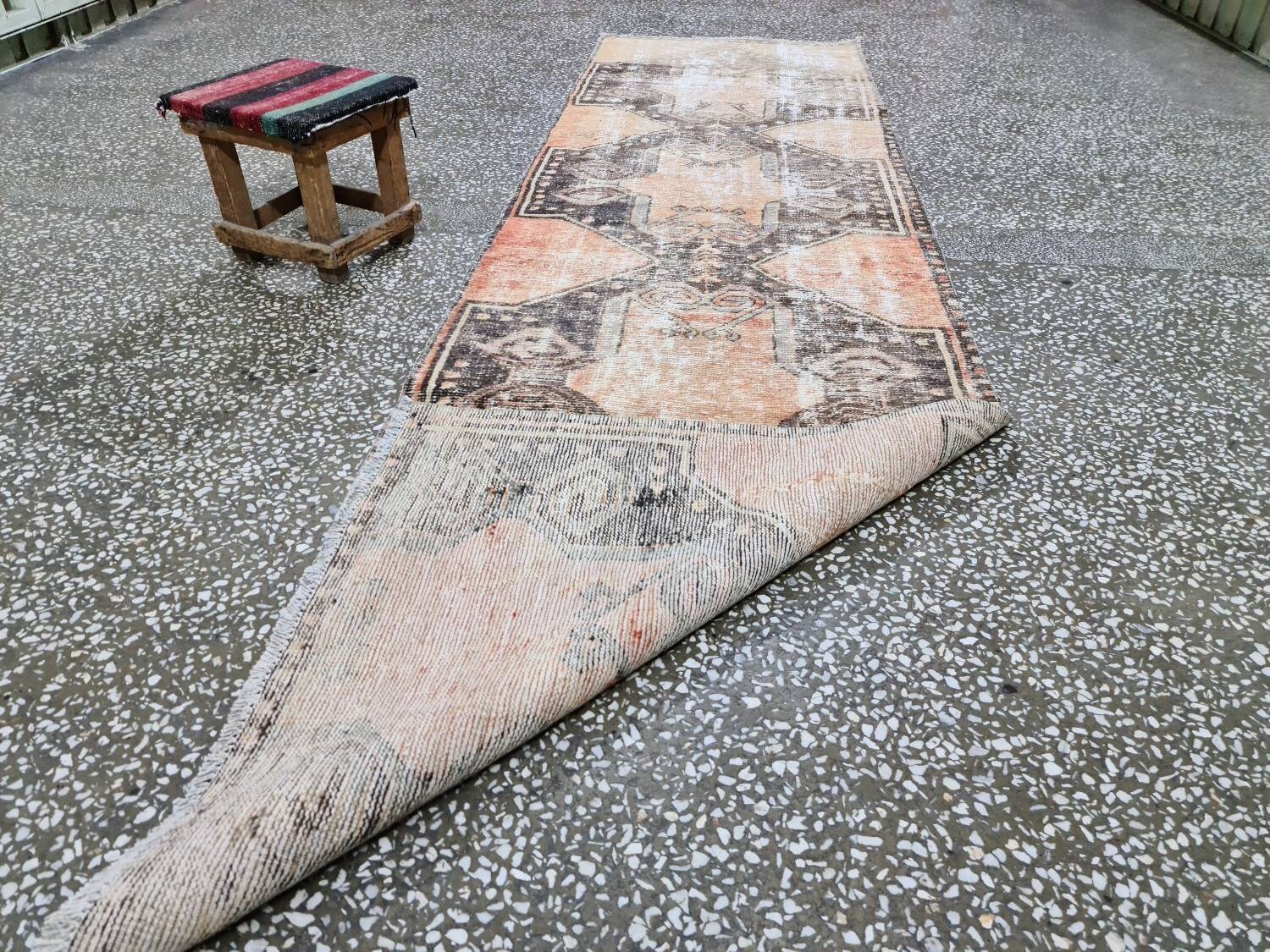 Vintage Runner rug/ 2.91 x 10.50 feet/ Narrow Vintage Runner Etsy