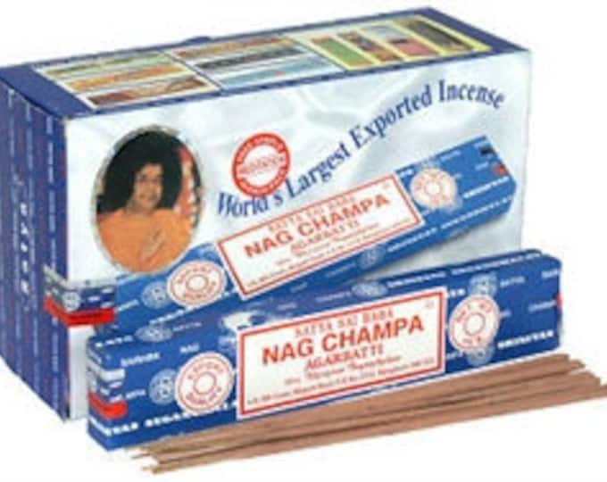 Featured listing image: Nag Champa incense sticks, Satya Sai Baba ,100% Original Indian Guru Sai Baba Nag Champa , Champa Joss .