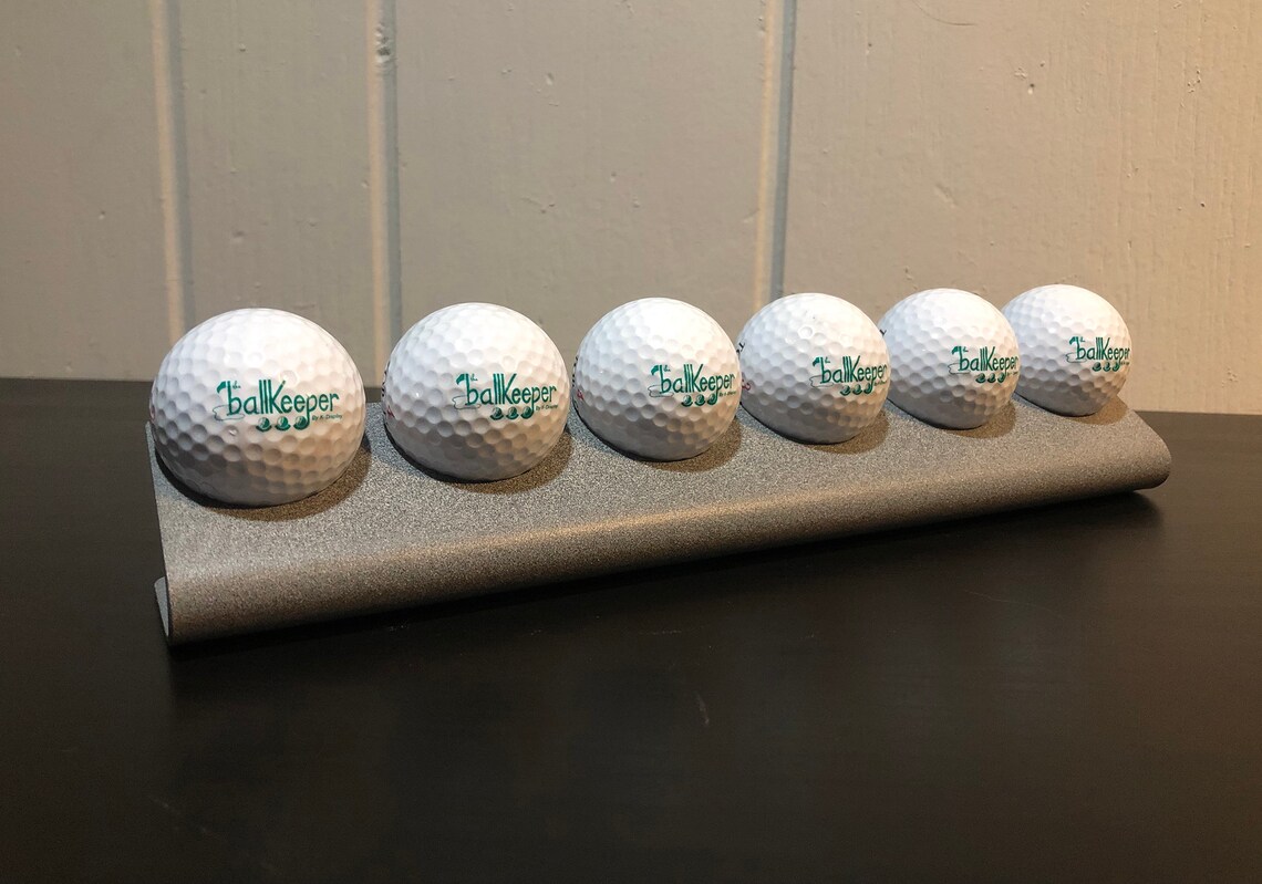 Golf Ball Display Holder Stand Desktop Golf Trip Memorabilia Etsy