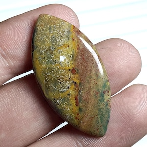 Cabujón de piedra de sangre natural, piedra preciosa de piedra de sangre, piedra preciosa suelta, piedra preciosa en forma de marquesa, piedra preciosa pulida para joyería, joyería colgante