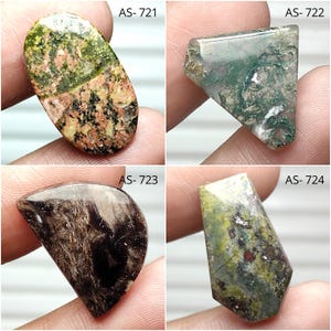 Cabochon misti naturali, pietre preziose miste, pietre preziose sfuse, pietre preziose di forme miste, pietre preziose lucidate per gioielli, pietre preziose pendenti, pietre preziose per collane