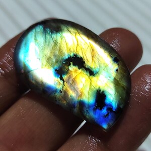 Labradorit Edelstein, Labradorit Mineralien Cabochon, Labradorit Halskette, lose Stein, Labradorit Kristall, Labradorit für Anhänger Schmuck