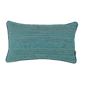 Boho pillowcase, Exotic,Coastal Designer Pillowcase,Green  cushion cover,pattern pillow,Piped Cushion Cover, turquoise cushion cover,30x50cm