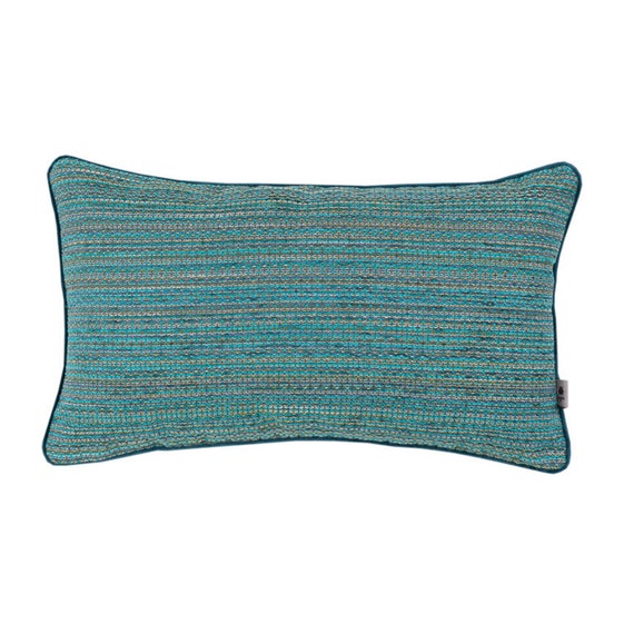 Boho pillowcase, Exotic,Coastal Designer Pillowcase,Green  cushion cover,pattern pillow,Piped Cushion Cover, turquoise cushion cover,30x50cm
