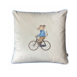 Baby pillow cover,pillowcase with a   picture, cushion cover for child pillow with a letter,pillow embroidered,pillow with embroidery