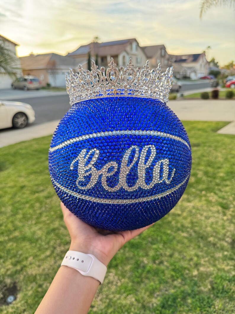 Rhinestone Basketball / Quinceñera - Etsy