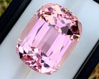 Natural Hot Pink Kunzite Loose Gemstone From Afghanistan - 67.85 Carats , 26x20x16 mm