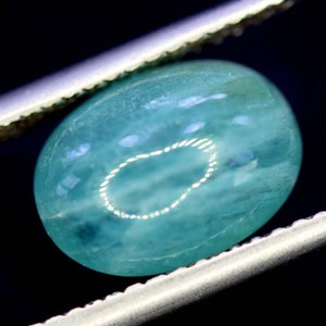 Rare Grandidierite Cabochon , Grandidierite Gemstone - 5.40 Carat - 13*9*6 mm