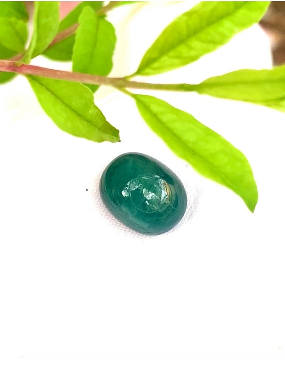 Rare Grandidierite Cab, Greenish Blue Color Natural Grandidierite