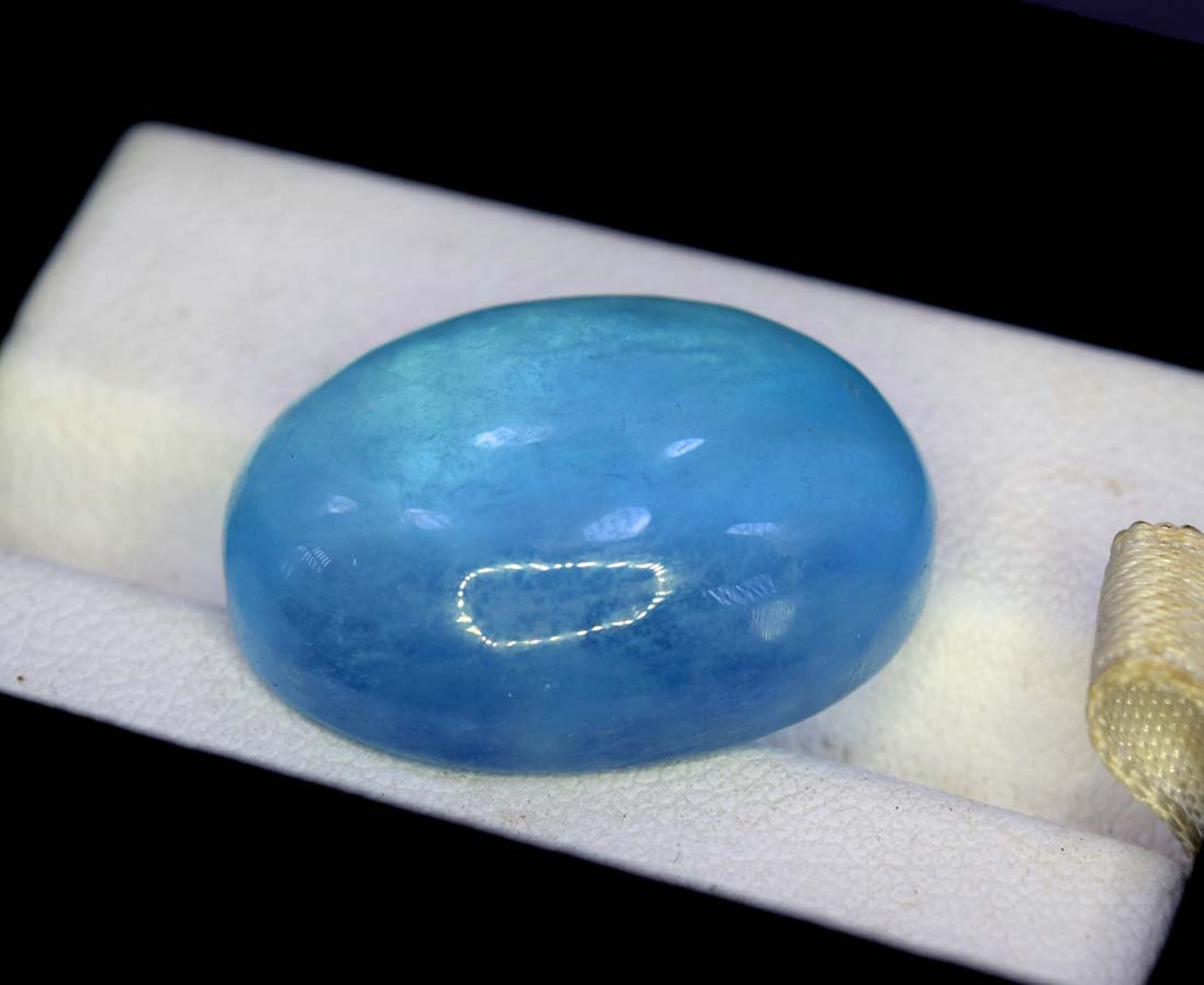 Aquamarine Gemstone Natural Deep Blue Color Aquamarine Etsy