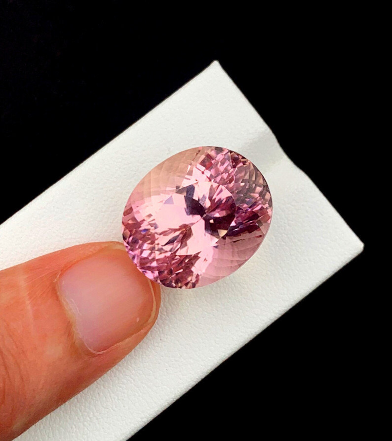 Natural Hot Pink Kunzite Loose Gemstone From Afghanistan Etsy