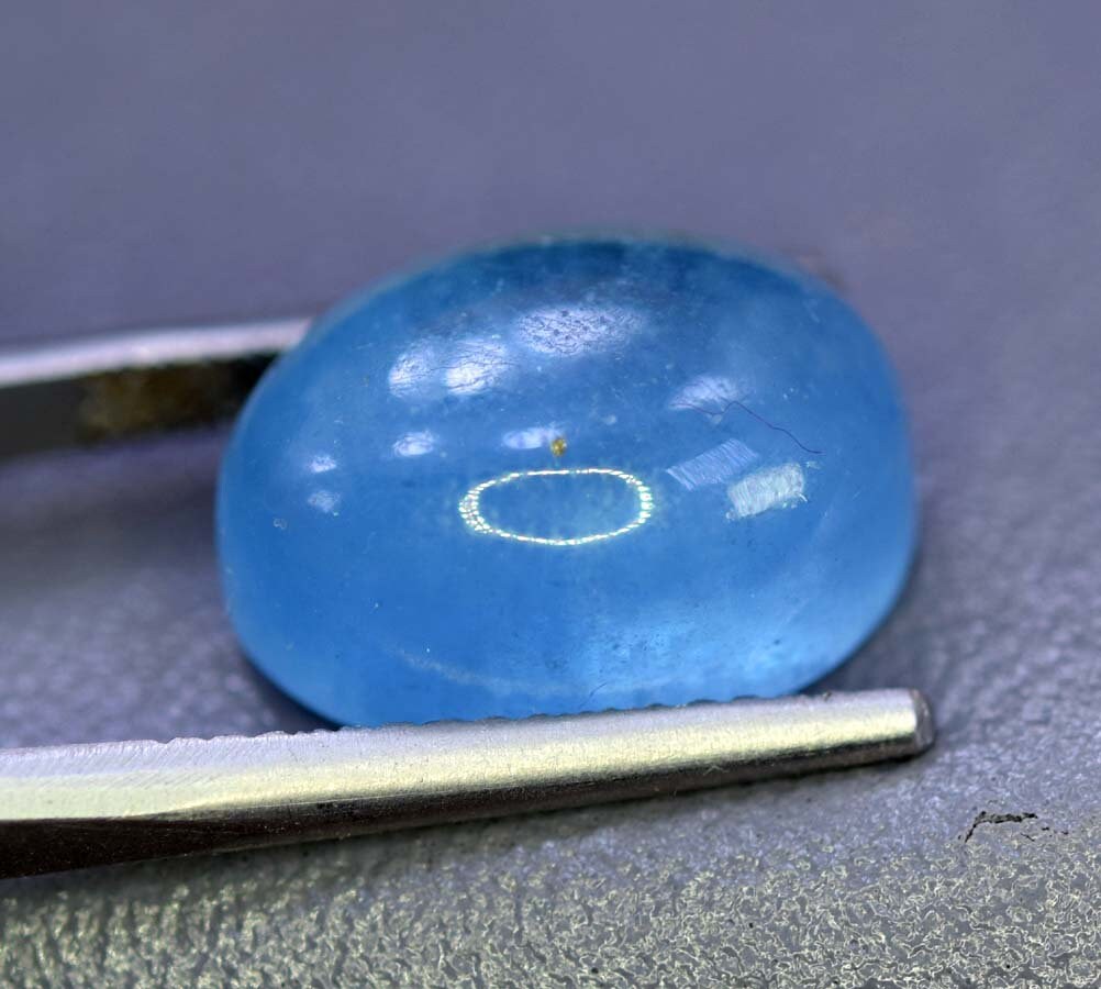 Aquamarine Gemstone Natural Deep Blue Color Aquamarine - Etsy