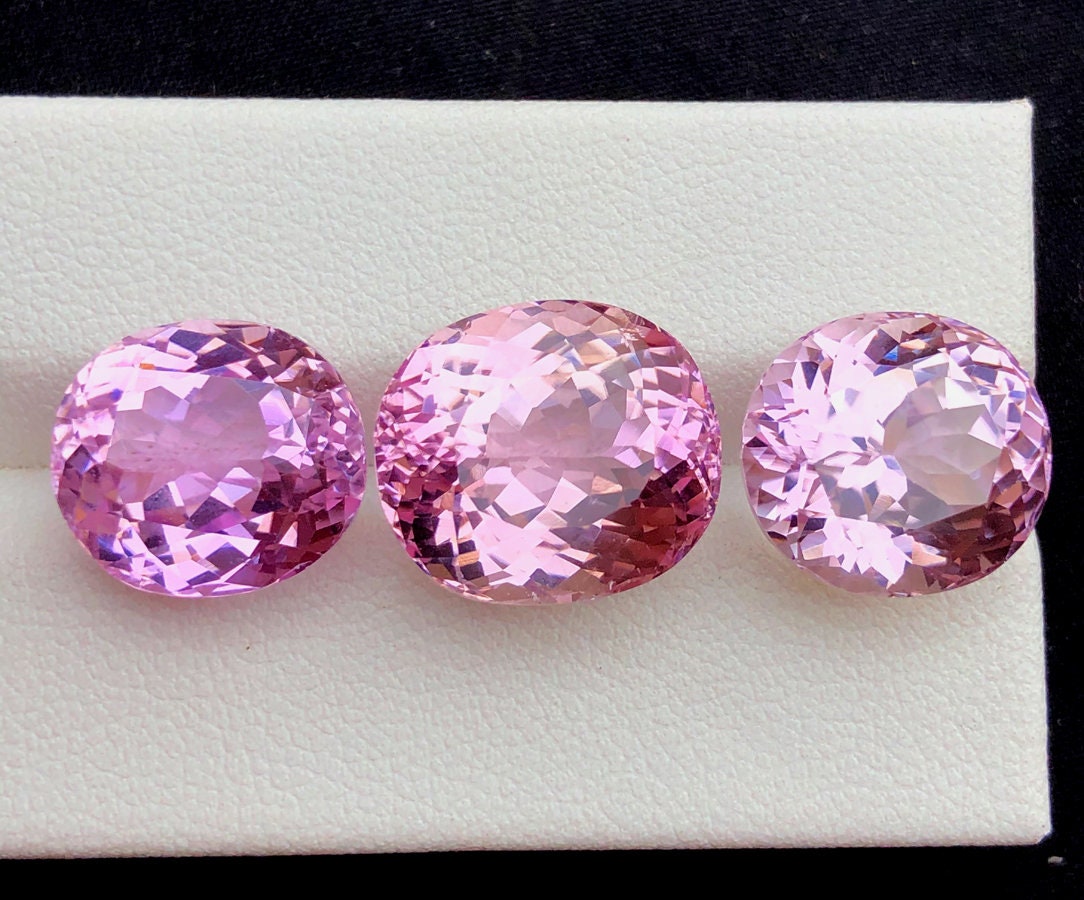 Natural Pink Kunzite Loose Gemstones Set - 31.80 Carats