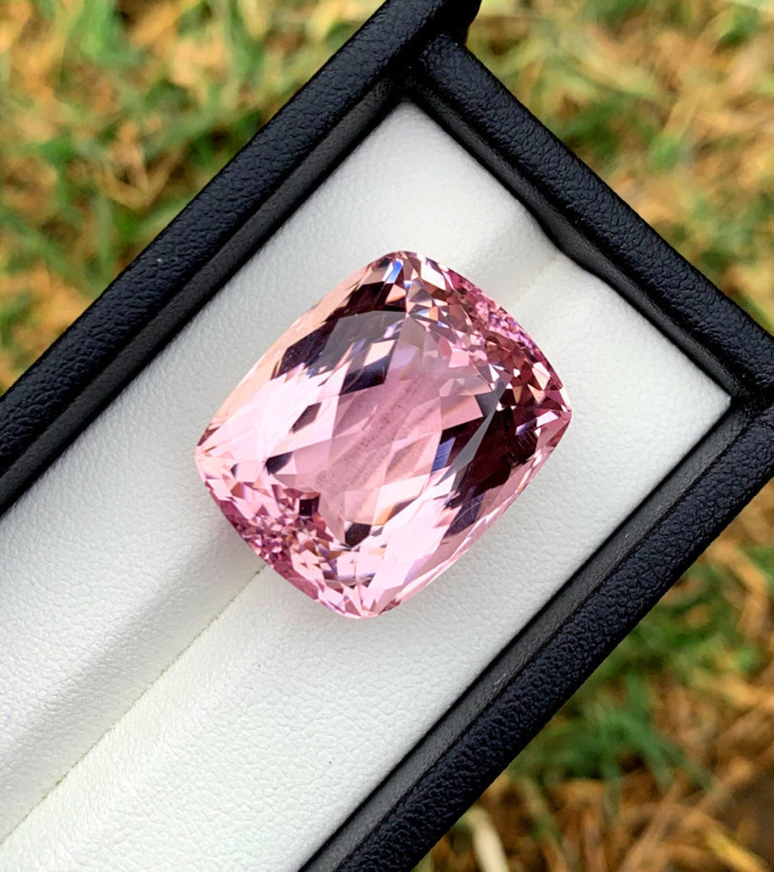 Natural Hot Pink Kunzite Loose Gemstone From Afghanistan Etsy