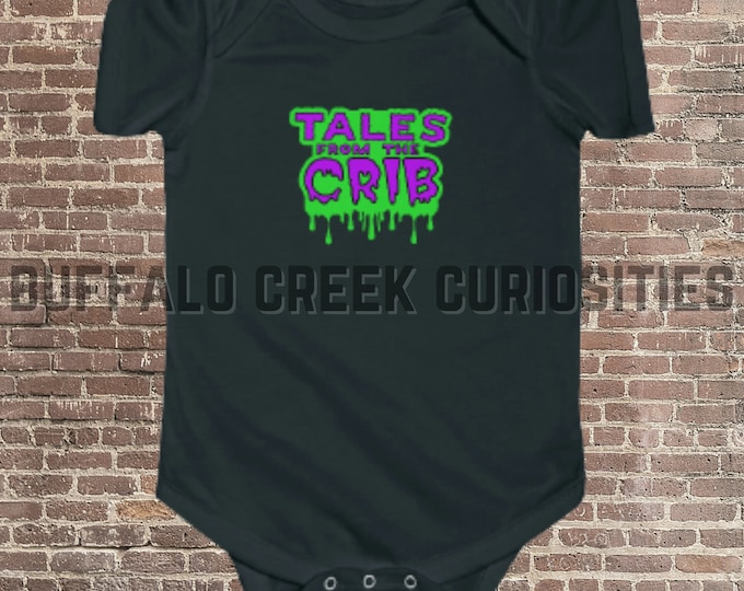 Tales From The Crib Baby Bat October Halloween Infant Fine Jersey Creeper Bodysuit