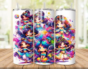 Jasmine Tumbler Wrap 20oz
