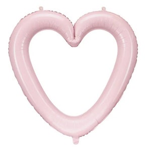86 cm balloon heart XXL heart balloon marriage proposal wedding decoration decoration wedding balloons XL pink old pink heart shape open foil balloon