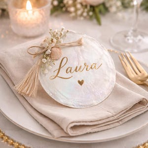 150 pezzi di dischi di madreperla, dischi di conchiglia Capiz, bianco naturale, 4-7 cm, da utilizzare come segnaposto, biglietti da visita, piatti rotondi di madreperla o per un tema nautico.