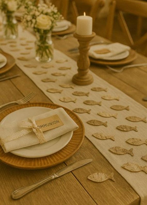 Lot De 90 Poissons En Bois Décoratifs – Idéal Pour Décoration De Table Baptême, Communion – Couleurs Rose Et Blanc
