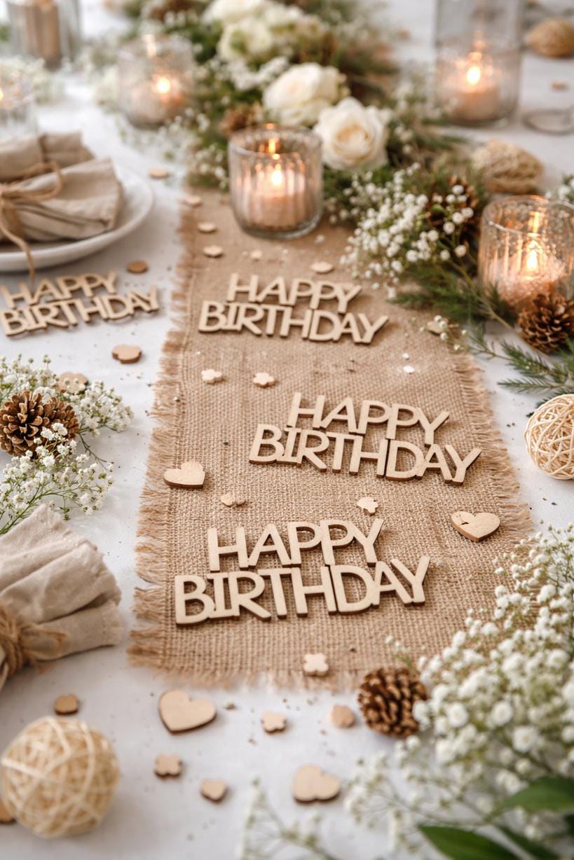 Holzdeko geburtstag