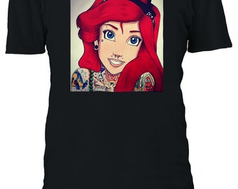 ariel tattoo shirt