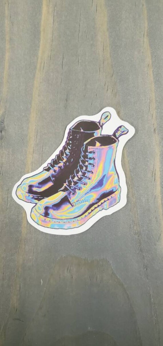 Cute top holographic shoes
