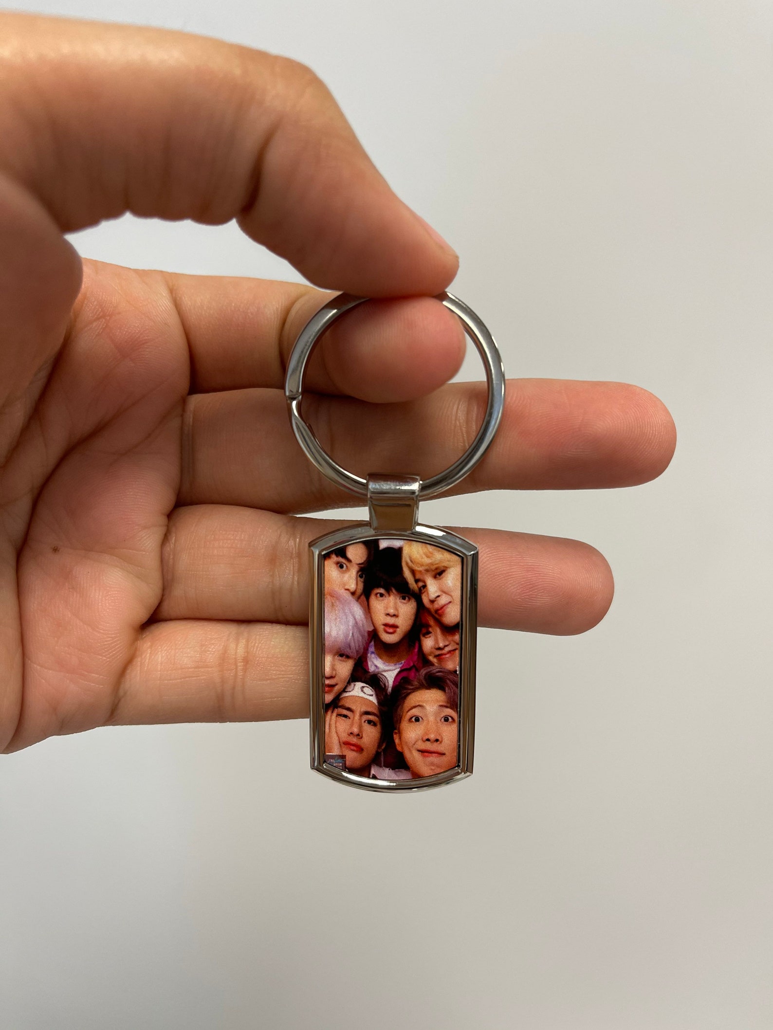 Kpop BTS Keyring Metal Keyring with Gift Box BTS gift Etsy