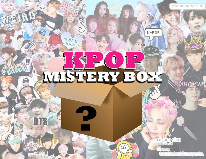 pop in a box bts