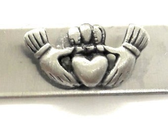 Irish Claddagh Tie Bar