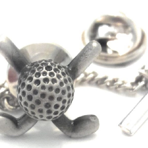 Golf Club Tie Tack