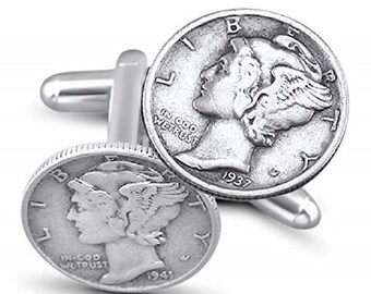 70th Birthday Gift Anniversary Gift 1949 1950 1948 Dime Tie Bar Clasp Tie Tack Gifts For Him Mens Accessories