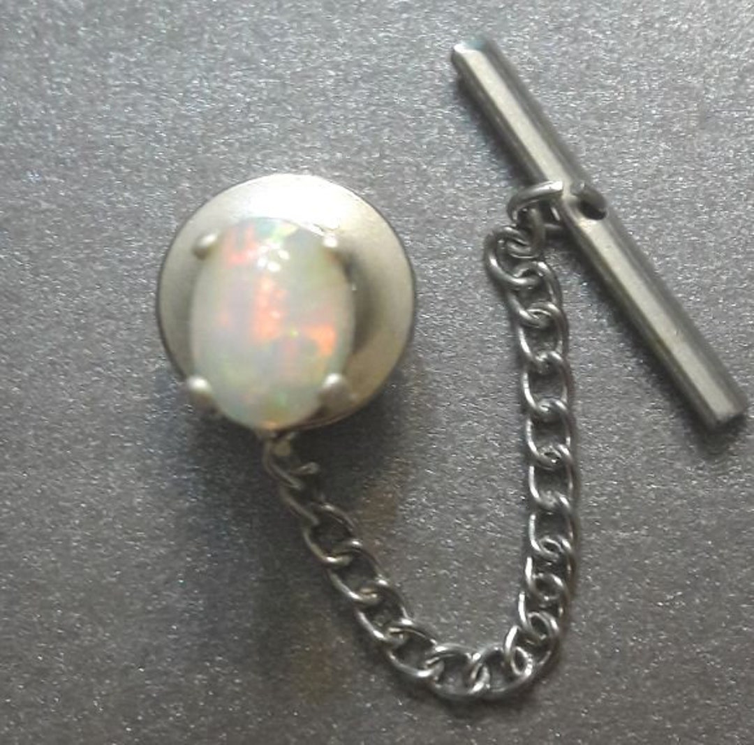 sterling silver tie tack