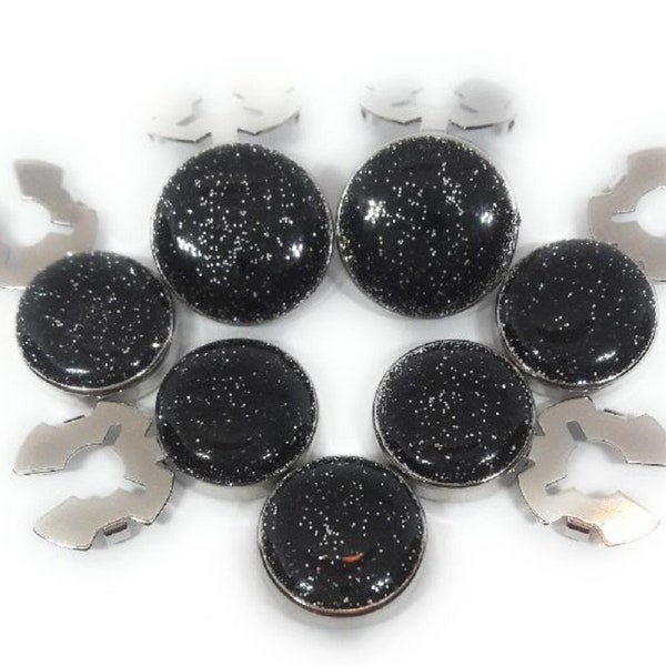 Couvre-boutons formels Black Diamond Dust