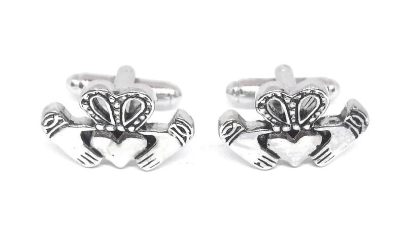 Irish Claddagh Cufflinks