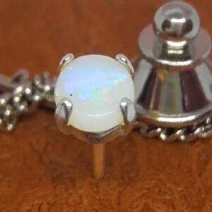 Genuine Australian Opal Tie Tack