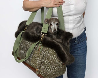 Dog carrier bag, dog travel bag