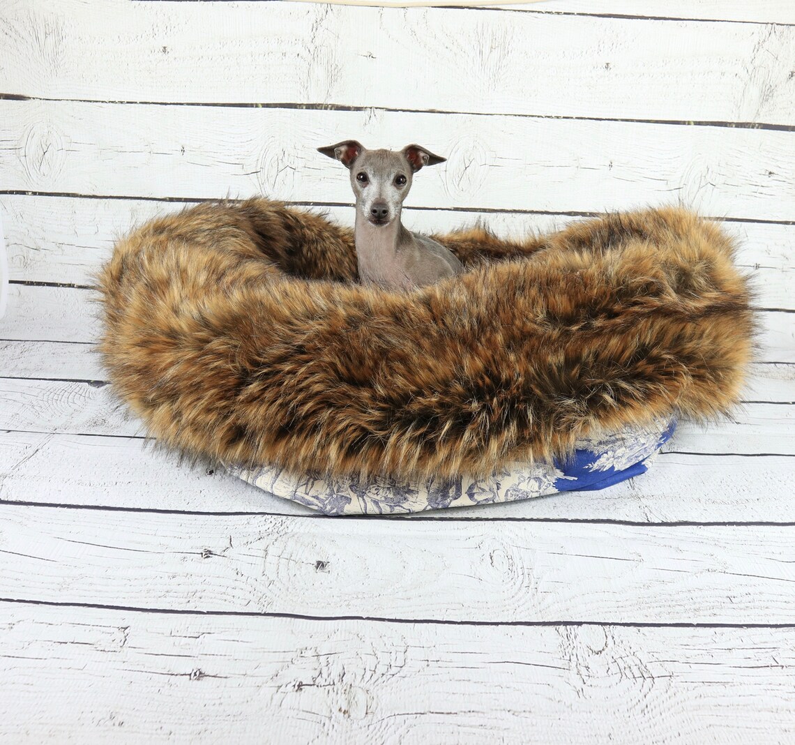 Kuschelhöhle Höhle Hund Höhle Windhund Hundebett Luxus Etsy