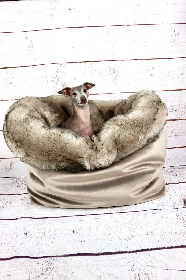 Cosy Cave Cave Dog Cave Greyhound Dog Bed Luxury Dog Etsy