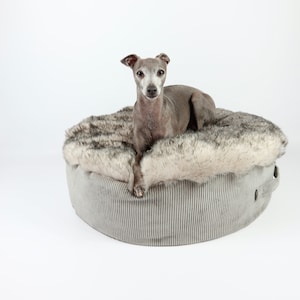 Dog bed, orthopedic dog bed, dog bed fur, dog pillow orthopedic