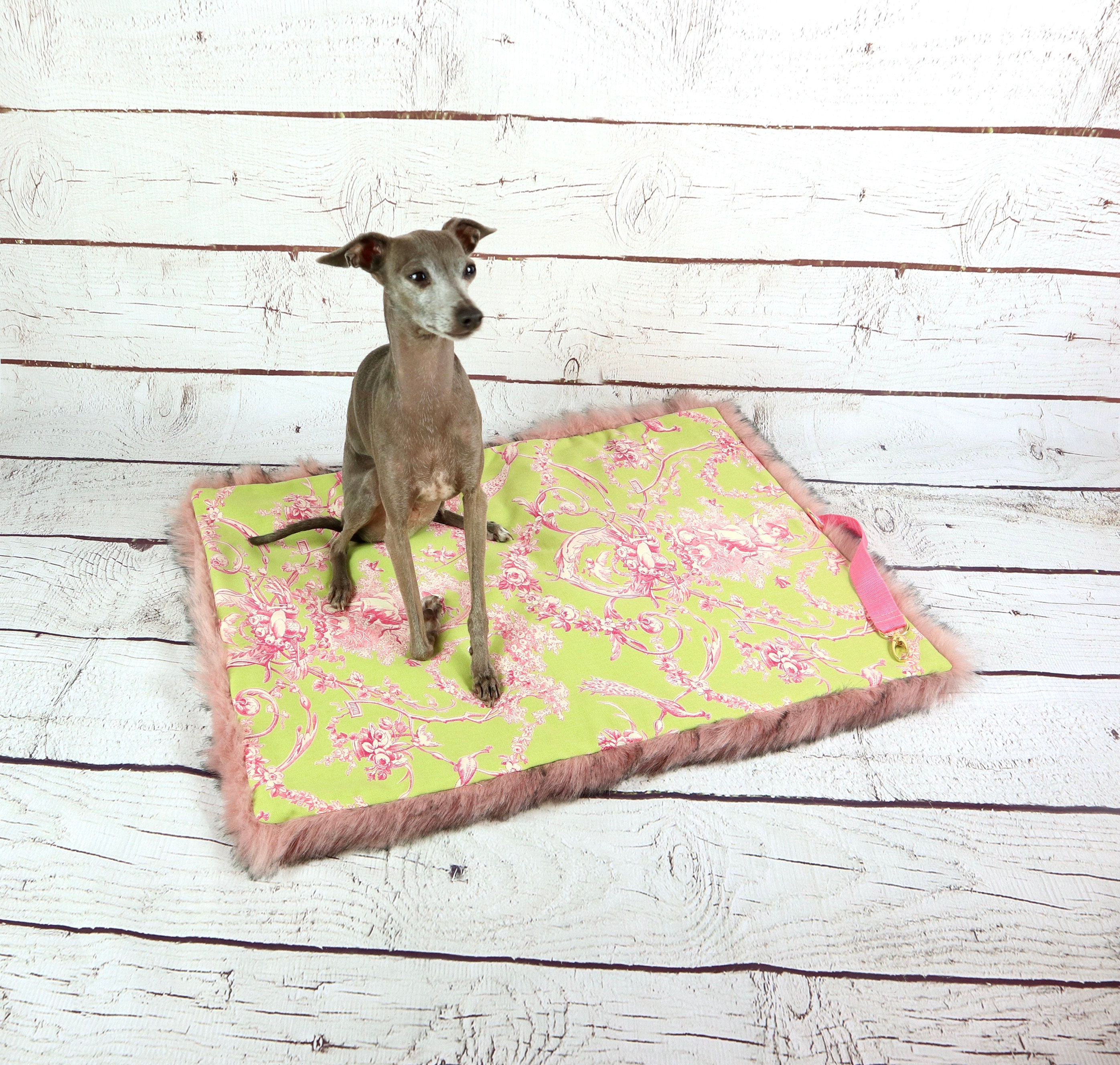 Hundedecke Reisedecke Hund Toile de Jouy Decke Landhausstil Etsy