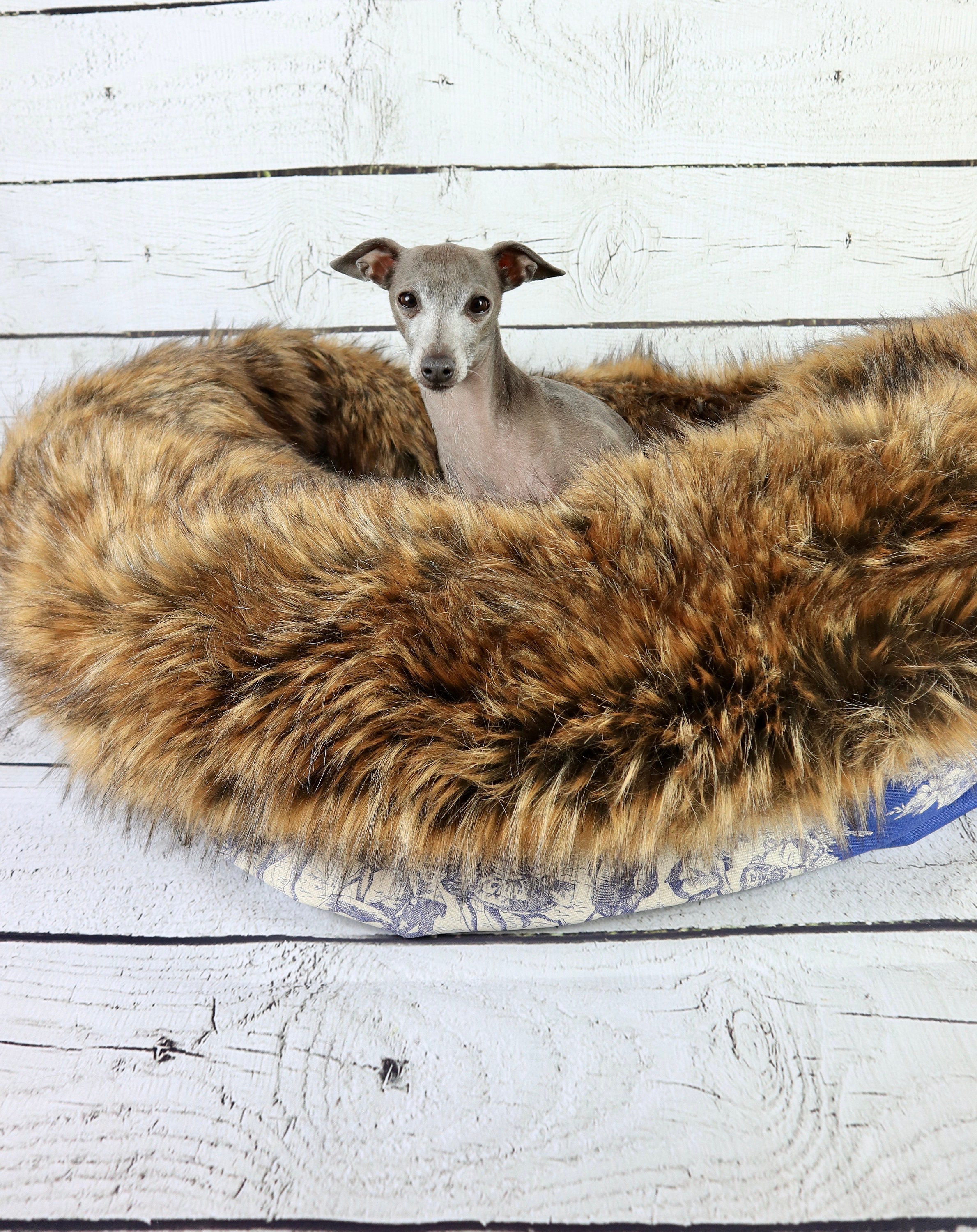 Kuschelhöhle Höhle Hund Höhle Windhund Hundebett Luxus Etsy