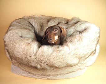 Hundebett, Kuschelhöhle Hund, Kuschelhöhle Katze, Kuschelsack