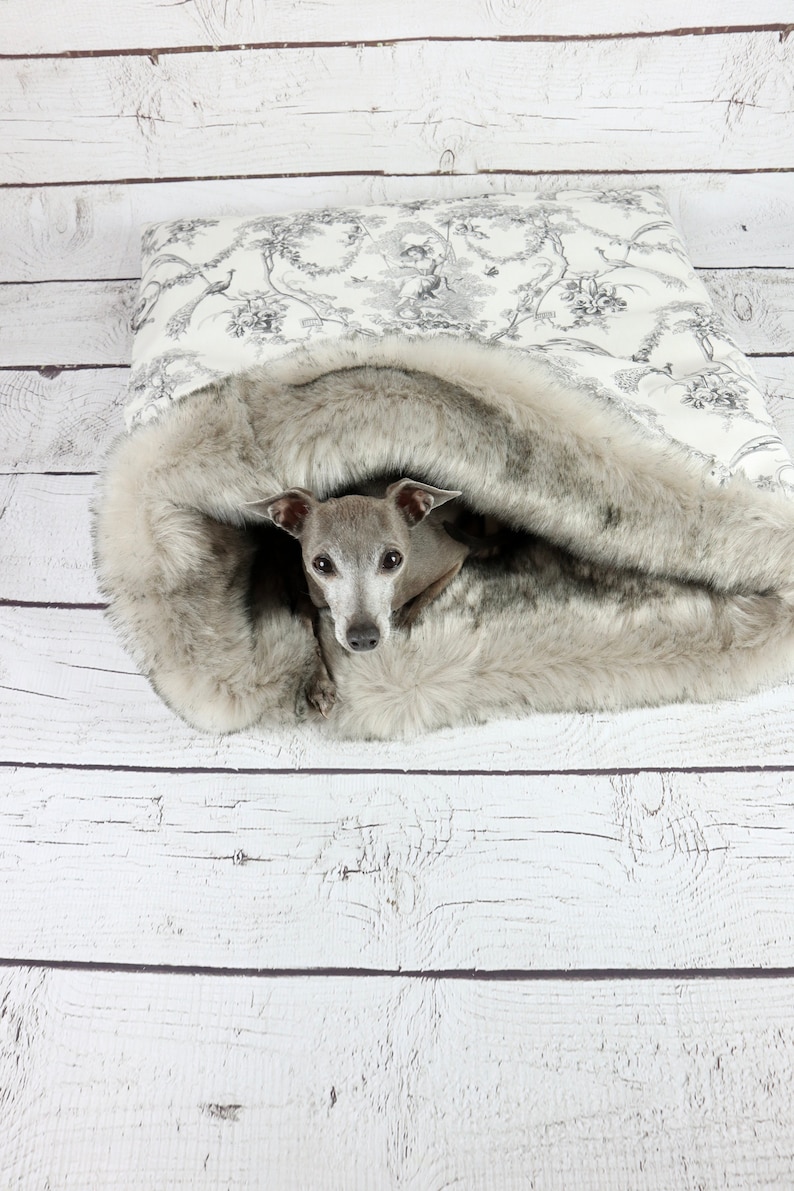 Kuschelhöhle Höhle Hund Höhle Windhund Hundebett Luxus Etsy