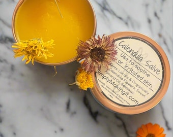 Handgemaakte calendulazalf